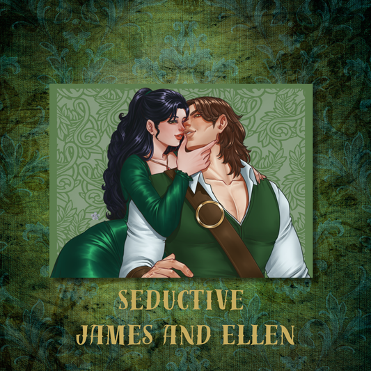 Character Art and Stickers for The Emerald Oath