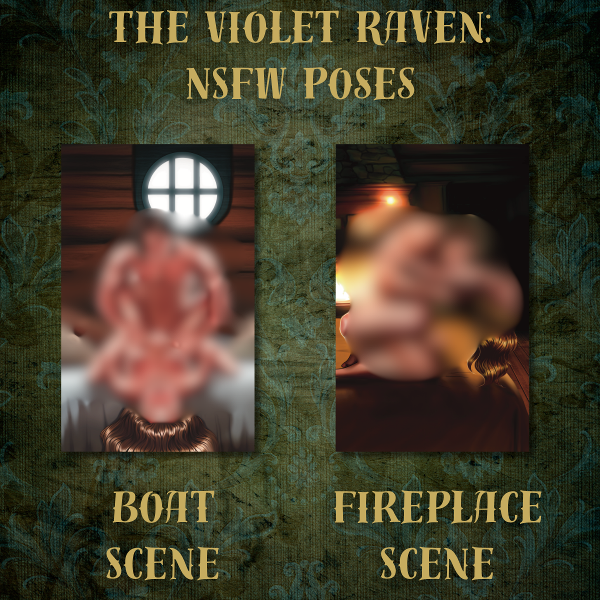 Character Art for The Violet Raven