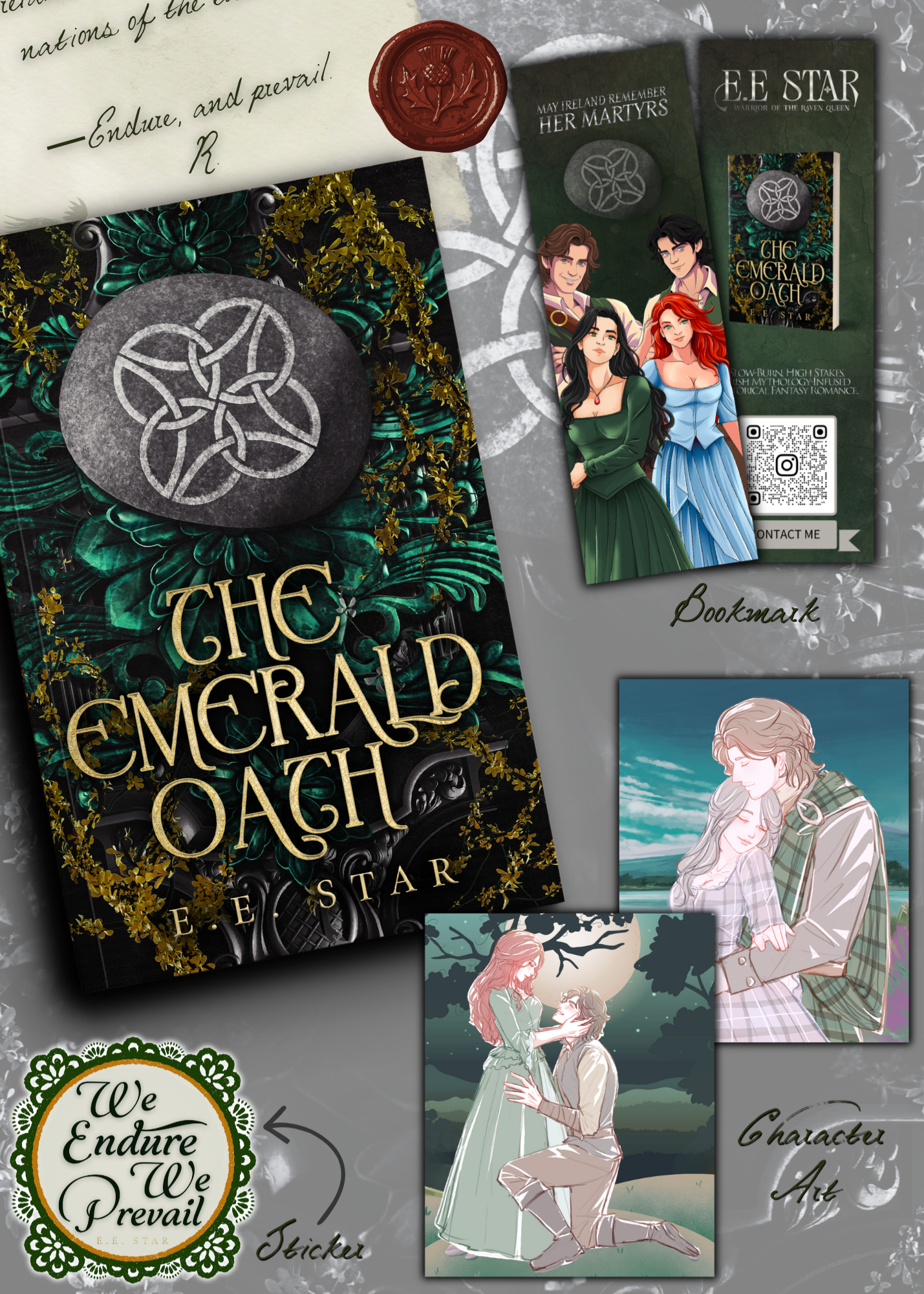 PREORDER: The Emerald Oath—Paperback *Signed*